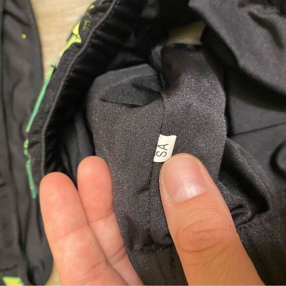 Glamour dance costume green broken glass two-piece rhinestone embellishment SA - Picture 6 of 14